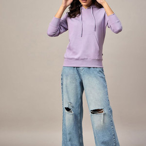 Sudadera con Capucha de Alta Calidad para Mujer, de Secado Rápido, Transpirable, con Diseño Personalizado e Impresión de Logotipo, Manga Larga para la Moda de Invierno - Product Image 3