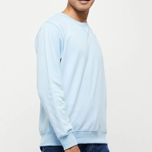 T-shirt personnalisé coupe ample streetwear en coton épais 100% – T-shirt oversize à manches longues et col montant pour homme OEM 2026 - Product Image 6