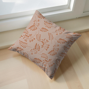 Decorative Cotton Throw Pillow <b>Cushion</b>, Soft & Durable Square Pillowcases with Hidden Zipper - Product Image 3