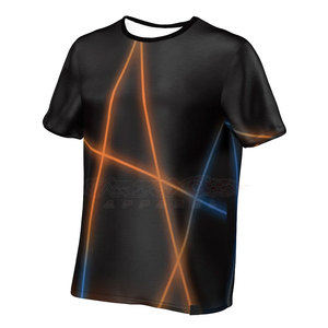 เสื้อยืดผู้ชายพิมพ์ลายโลโก้ตามสั่ง พิมพ์ลายแบบซับลิเมชั่น แห้งเร็ว ระบายเหงื่อได้ดี กันยับ 100% โพลีเอสเตอร์ เป็นมิตรกับสิ่งแวดล้อม - Product Image 5