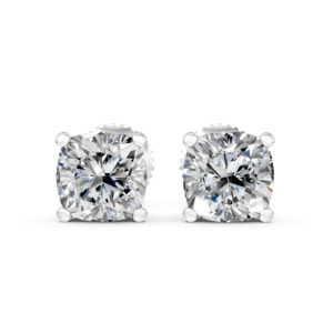 Boucles d'oreilles en argent 925 avec diamant de laboratoire certifié IGI, fabricant de bijoux fins éthiques RJC ODM OEM, vente en gros EA501595 - Product Image 1