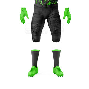 Uniforme de Fútbol Americano de Poliéster de Alta Calidad, Elegante y Personalizable, Paneles de Malla Transpirable, Ecológico y Cómodo para Hombre - Product Image 5
