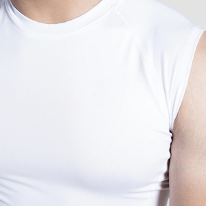 เสื้อออกกำลังกายแขนกุดผู้ชายพิมพ์โลโก้ได้ เสื้อกล้ามออกกำลังกายระบายอากาศ เสื้อกีฬาแขนกุดผู้ชาย - Product Image 2