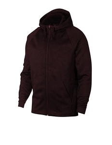 Sweat à capuche zippé brodé à col montant pour homme, personnalisé, en polyester/coton de haute qualité, couleur unie, sur mesure - Product Image 3