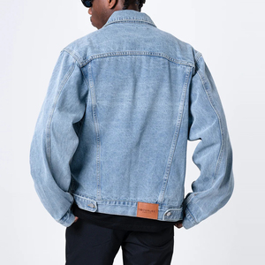 Veste d'hiver personnalisée pour homme en toile de coton 100% premium avec logo sur le devant, antibactérienne et respirante - Product Image 3