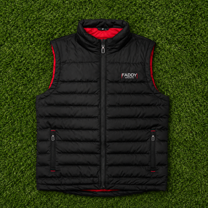 Gilet matelassé d'hiver pour homme avec logo personnalisé, sans manches, résistant à l'eau, chaud, décontracté, coupe ajustée, pour l'extérieur - Product Image 2