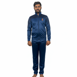 ชุดวอร์มแฟชั่นผู้ชาย พิมพ์โลโก้เองได้ ชุดวอร์มออกแบบเองสำหรับผู้ชาย ชุดวอร์มคุณภาพดีที่สุด ระบายอากาศได้ดี เหมาะสำหรับการฝึกซ้อม - Product Image 1