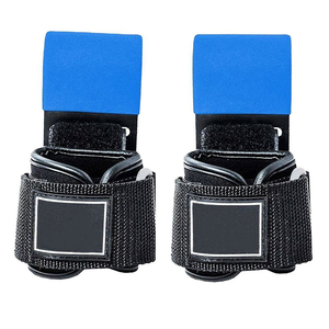 Correas de Levantamiento Ajustables con Cierre para Gimnasio, Levantamiento de Pesas, Soporte de Muñeca Unisex de Nailon, Elasticidad Moderada, Rojo y Negro - Product Image 5