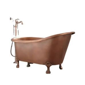อ่างอาบน้ำทองแดงตั้งพื้น ทองแดงขัดเงา วิลล่าหรูราคาเข้าถึงได้ อ่างอาบน้ำทองแดงตั้งพื้น ทองแดงขัดเงา วิลล่าหรูราคาเข้าถึงได้ - Product Image 2