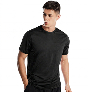 Camiseta de Manga Corta para Hombre, Cuello Redondo, Color Azul Claro, Corte Regular, Estilo Deportivo - Product Image 3