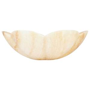 Natural White Onyx Flower Shaped Sink Handmade <b>Stone</b> Vessel Basin for Luxury Bathroom Hotel Vanity Wholesale Supplier - Product Image 4