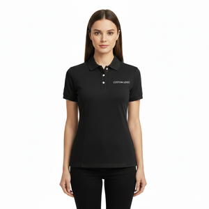 Camisetas Polo Unisex con Logotipo Personalizado para Hombre y Mujer, Diseño Impreso, Camiseta Polo Casual para Mujer, Transpirable, 2026 - Product Image 1