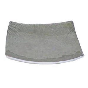 Tazón Cuadrado de Aluminio Esmaltado de Alta Calidad, Bandeja para Servir Alimentos de Aluminio, Tazón de Aluminio Hecho a Mano a Precio de Mayoreo - Product Image 1