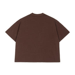 <b>Men's</b> Regular Fit Solid Color <b>Turtleneck</b> Short Sleeve Cotton Jersey T-Shirt Formal Style Eco-Friendly Breathable Anti-Wrinkle - Product Image 2
