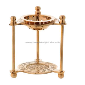 Quemador de Incienso Popular de Latón Puro con Tubo de Malla, También Utilizado para Quemar Loban y Bakhoor - Product Image 2