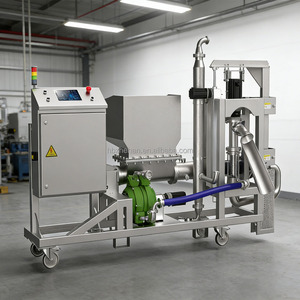 Ligne de production de jus de canne à sucre, pastèque, noix de coco, maïs, noix de cajou avec filtre en acier inoxydable pour jus de nectar et jus d'aloe vera - Product Image 3