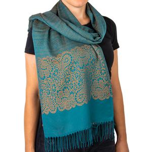 ตุรกีชาติพันธุ์อัลมอนด์ออกแบบผ้าคลุมไหล่ - Product Image 1