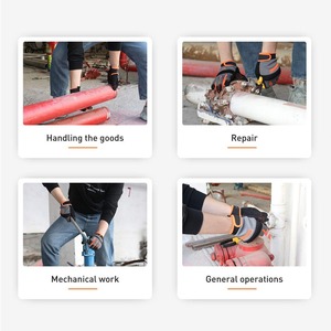 Guantes de Seguridad de Cuero Genuino Transpirables de Alta Calidad, Resistentes a Pinchazos, Antideslizantes y Resistentes a Cortes, para Trabajos de Jardinería - Product Image 5