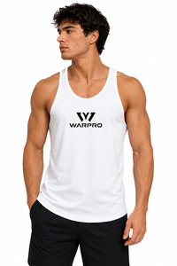OEM Custom Men's Tank Top Sleeveless Fitness Gym <b>Vest</b> Breathable Stretch Fabric Workout <b>Stringer</b> Shirt Bodybuilding Activewear - Product Image 3