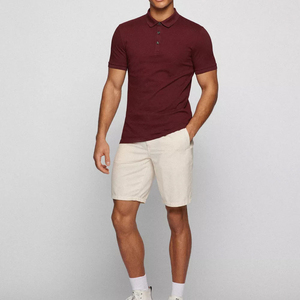 Top Quality <b>Men's</b> Sporty for Shirts & <b>Shorts</b> 2-Piece Set Breathable Quick Dry Summer Polo T-Shirt Polyester/Cotton Loose Fit - Product Image 3