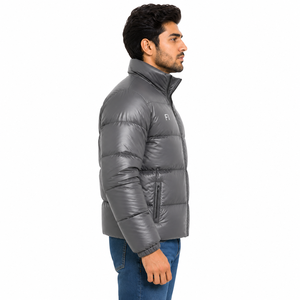 Chaqueta Acolchada Personalizada para Hombre, Chaqueta de Invierno Ligera y Aislante, Cortavientos, con Cierre Completo, Ropa Exterior Cálida, Fabricante de Chaquetas para Hombre OEM - Product Image 4