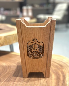 Brûleur à Bakhoor en bois fait main, porte-encens Madhkan, diffuseur d'aromathérapie pour usage domestique en intérieur - Product Image 3