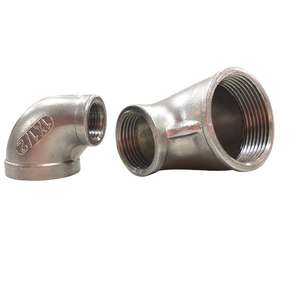 Coude réducteur haute performance à 90 degrés en acier inoxydable, diverses techniques de fonderie, logo personnalisé, emballage lisse pour - Product Image 4