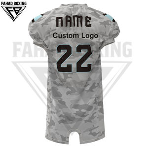 Ropa Deportiva, Jersey de Tela Absorbente de Humedad con Pantalones para Entrenamiento y Partidos, Camisetas y Tops de Fútbol Americano de Poliéster de Talla Grande - Product Image 2