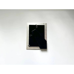 Modern Style <b>Metal</b> & Resin Photo <b>Frame</b> Tabletop Shiny Yellow Finish Rectangle Shape Home Living Room Decorative <b>Frame</b> For Table - Product Image 2