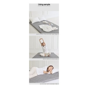 ที่นอนพับได้แบบหนา 3 ตอน สไตล์เกาหลี พร้อมปลอกหุ้มถอดซักได้ - Product Image 2