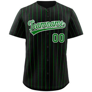 Camiseta de Softbol Personalizada para Hombre, Negra con Rayas, Manga Corta, Absorbe la Humedad, Impresión Sublimada, Nombre del Equipo Personalizado, Logotipo Frontal, Corte Regular - Product Image 5