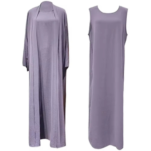 Nueva Abaya para Mujer Hecha en Pakistán, Personalizada, para Uso en Exteriores, Moda Islámica, Transpirable, Larga hasta el Tobillo, Manga Larga, Musulmana - Product Image 1