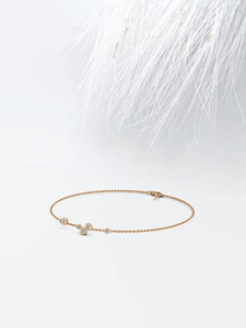 Bracelet en diamant de laboratoire serti clos, chaîne de diamants, bijoux fins pour femmes - Product Image 6