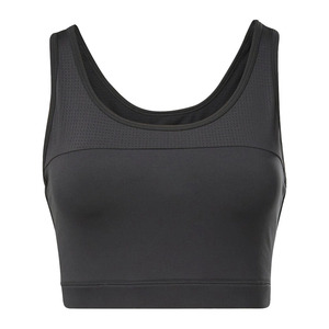 Women's Customized Fitness Logo Design Breathable Running Sports Padded <b>Bra</b> High Support Removable Pads <b>Racerback</b> Reversible - Product Image 6