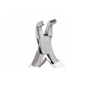 Pince à chaîne courbée à mâchoires rainurées, outil spécialisé en acier inoxydable pour la fabrication de bijoux, 5,35 pouces, Zetomed Pro - Product Image 6