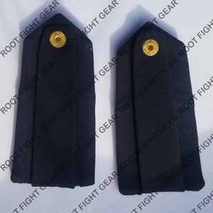 Épaulettes noires de qualité supérieure, broderie dorée, insigne d'épaule d'uniforme albanais, personnalisé - Product Image 4