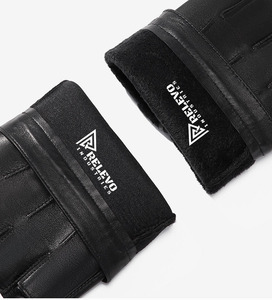 Gants de moto demi-doigts pour hommes, en simili cuir PU, de haute qualité et confortables, pour la conduite et les sports en plein air - Product Image 5