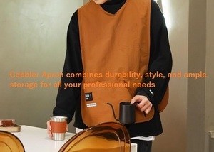 Tabards Cobbler <b>Apron</b> Double Side Long Cobber <b>Apron</b> with Pocket - Product Image 6