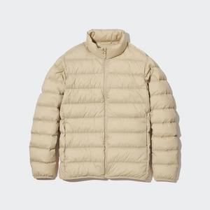 Men's Winter Lightweight Nylon Waterproof Windproof Outdoor <b>Jacket</b> Breathable <b>Packable</b> Puffer Canvas Lining Mandarin Plain Dyed - Product Image 1