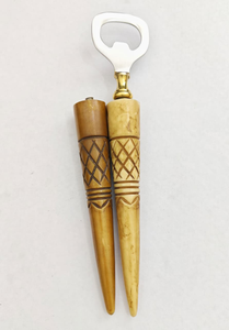 Ouvre-bouteille artisanal décoratif, outil de bar vintage, accessoire de cuisine rustique, cadeau pour la maison - Product Image 3