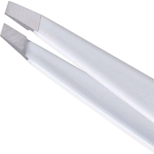 Pinzas de Precisión para Cejas, Inclinadas y Puntiagudas, de Acero Inoxidable, Ligeras, Ecológicas y de Lujo - Product Image 2