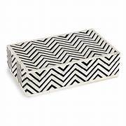 Boîte à bijoux de luxe moderne personnalisable en os incrusté, artisanat indien fait main, multifonctionnelle et empilable