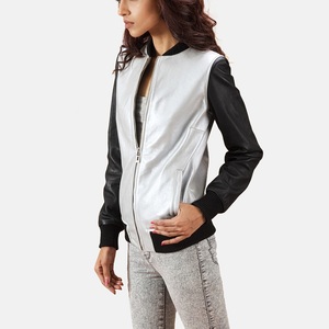 Handmade <b>sheepskin</b> leather <b>jacket</b> with belt waist, full sleeves and inner lining for winter women New Plus Size Leather <b>Jackets</b> - Product Image 4