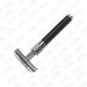 Lames de sécurité en acier inoxydable, lame remplaçable, rasoir manuel de sécurité réutilisable, rasoir professionnel pour barbier, manche en bois - Product Image 3