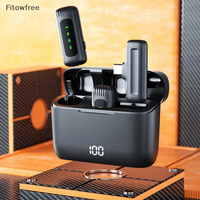 Micrófono Inalámbrico Tipo C de 48kHz y 16 Bits con Cancelación de Ruido para iPhone y iPad, Micrófono Lavalier para Grabación de Video y Podcast