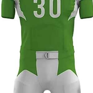 Uniforme de Fútbol Americano Personalizado 100% Poliéster, Diseño Transpirable, Mangas Cortas, Tallas Grandes, Alta Calidad, Último Modelo, Precio Razonable - Product Image 5