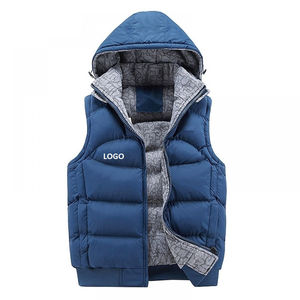 Gilet matelassé léger et personnalisé pour homme, décontracté, respirant, écologique, à séchage rapide, sans manches, chaud et compressible, pour l'extérieur - Product Image 3