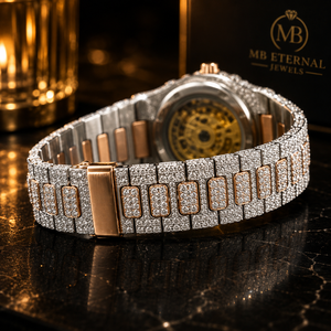 MB ETERNAL Luxury Quartz Sapphire Crystal 41mm Square Citizen Movement Men's Stainless Steel Analog <b>Skeleton</b> Dial Buckle - Product Image 4