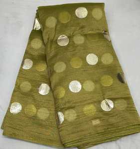 Tissu en mousseline tissée haut de gamme bicolore, séchage rapide, léger, fluide, doux, à double teinte, pour robes, saris, ensembles et lehengas pour femmes - Product Image 6