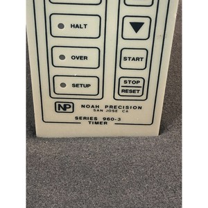 NOAH PRECISION SERIES 960-3 <b>TIMER</b>, 169959 - Trusted Global Legacy Semiconductor Equipment and Parts at - Product Image 4